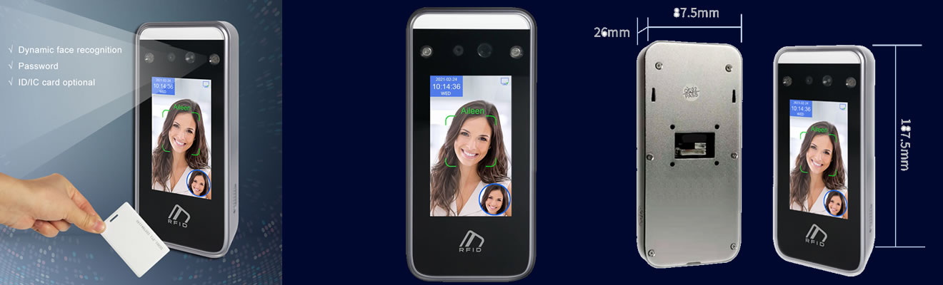 AI26 Dynamic Facial Recognition System Terminal banner